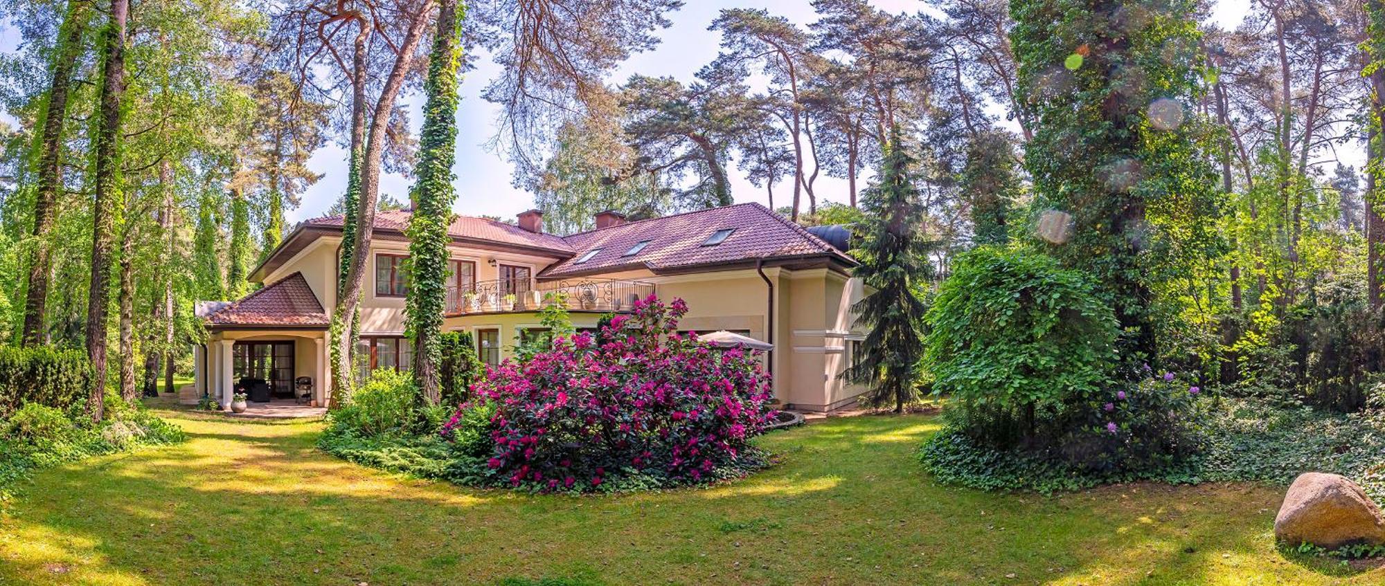 Luxury Villa Indoor Pool Warsaw Magdalenka Luaran gambar